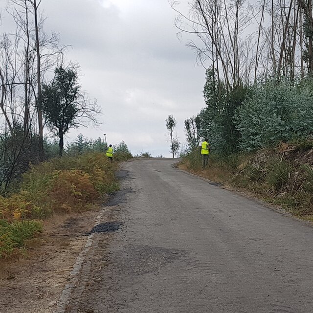 Levantamento Topográfico da Estrada de Cancelo a Porto Novo (setembro'17)