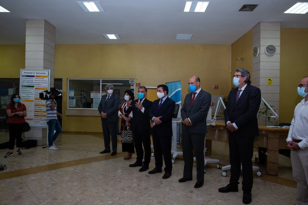 Entrega de Ventiladores ao CHEDV