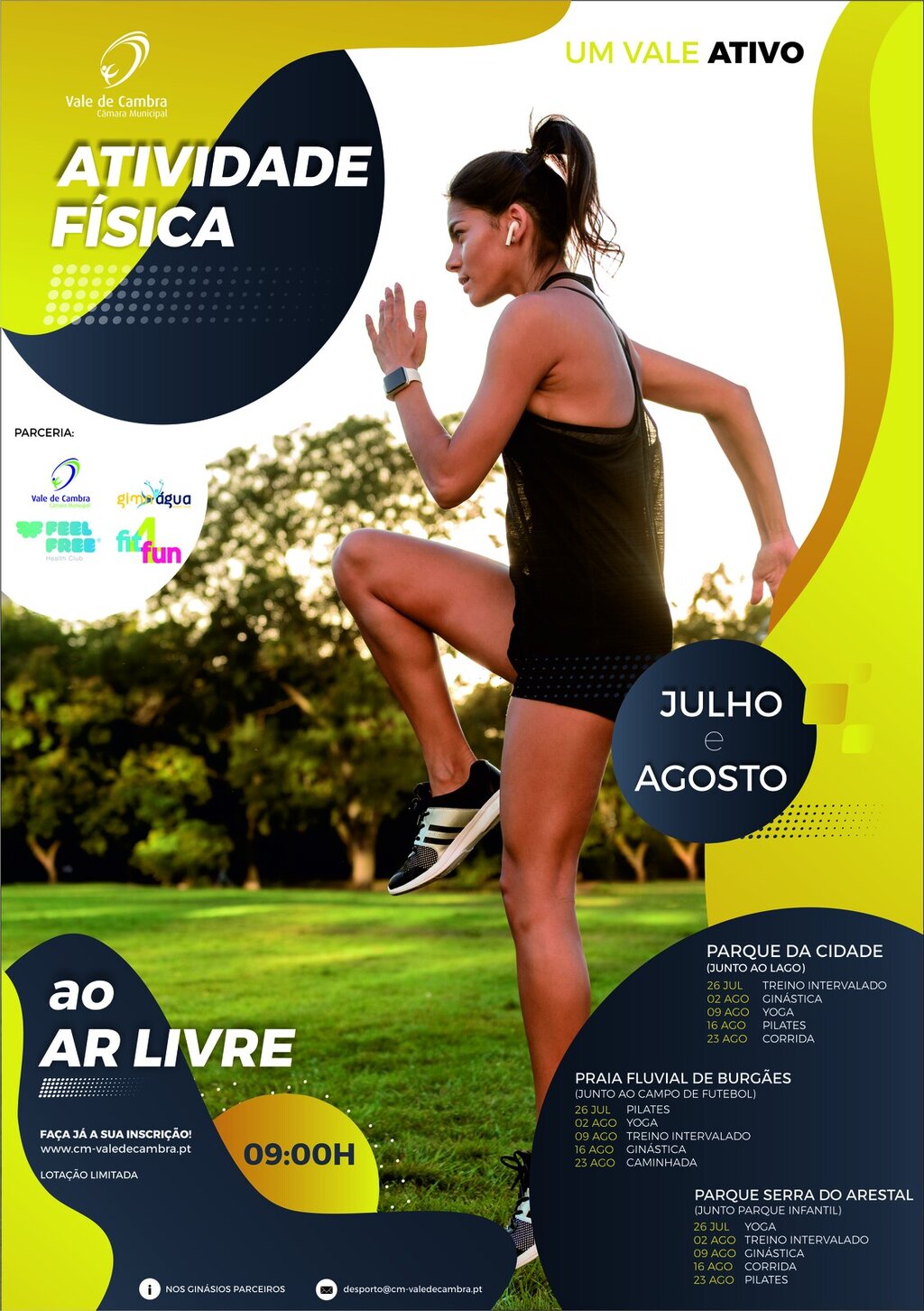 Atividades Desportivas ao Ar Livre. Inscreva-se!