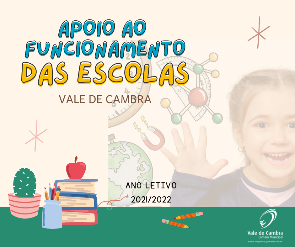 Aposta na Educação: Apoio ao Funcionamento das Escolas