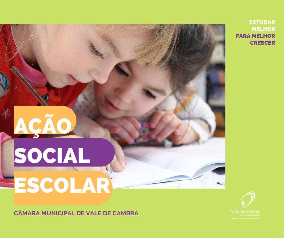 Câmara aposta no reforço da Ação Social Escolar