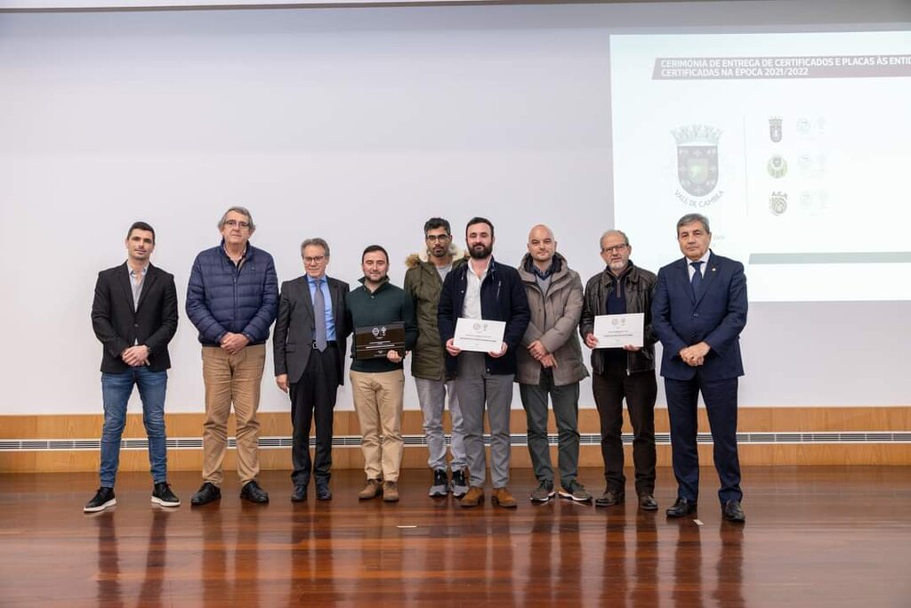 Associações locais distinguidas pela Federação Portuguesa de Futebol 