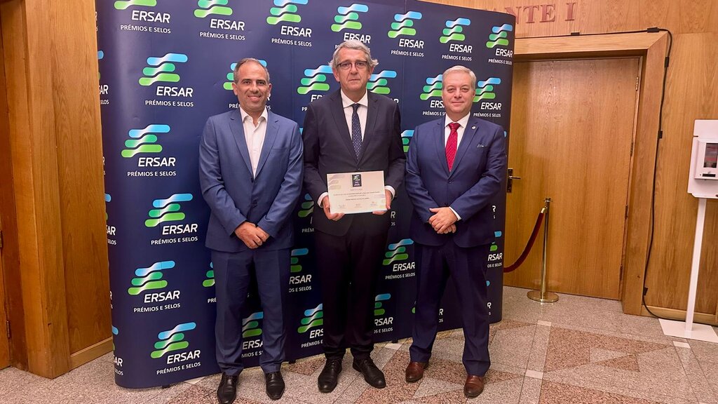 Selo Qualidade Exemplar da Água Para Consumo Humano