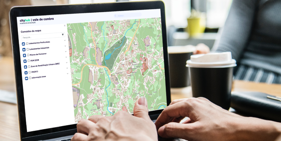 Novo Geoportal - Oferece agora novas funcionalidades