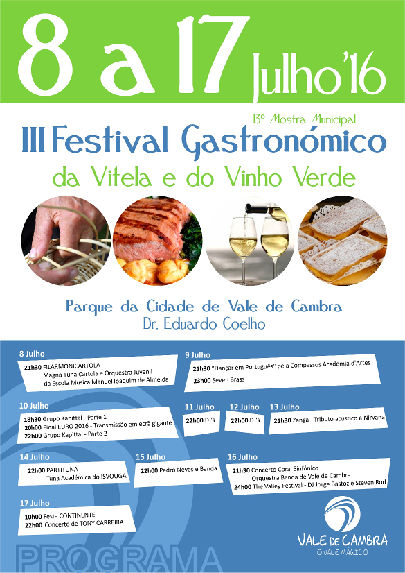 III Festival Gastronómico da Vitela e do Vinho Verde